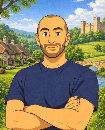 Aaron Kreis, illustrated portrait